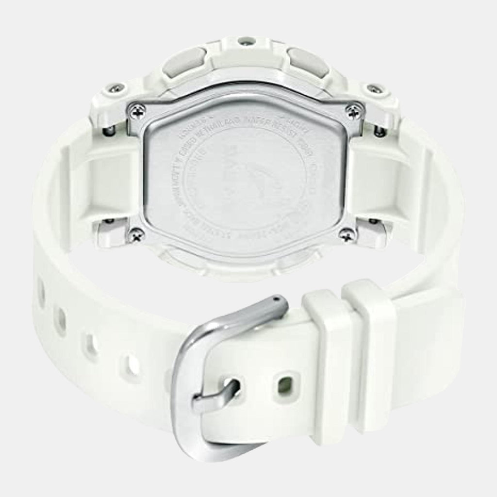 Baby-G Men Quartz White Dial Analog-Digital Resin Watch B233