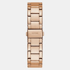Guess Women Round Rose Gold watch