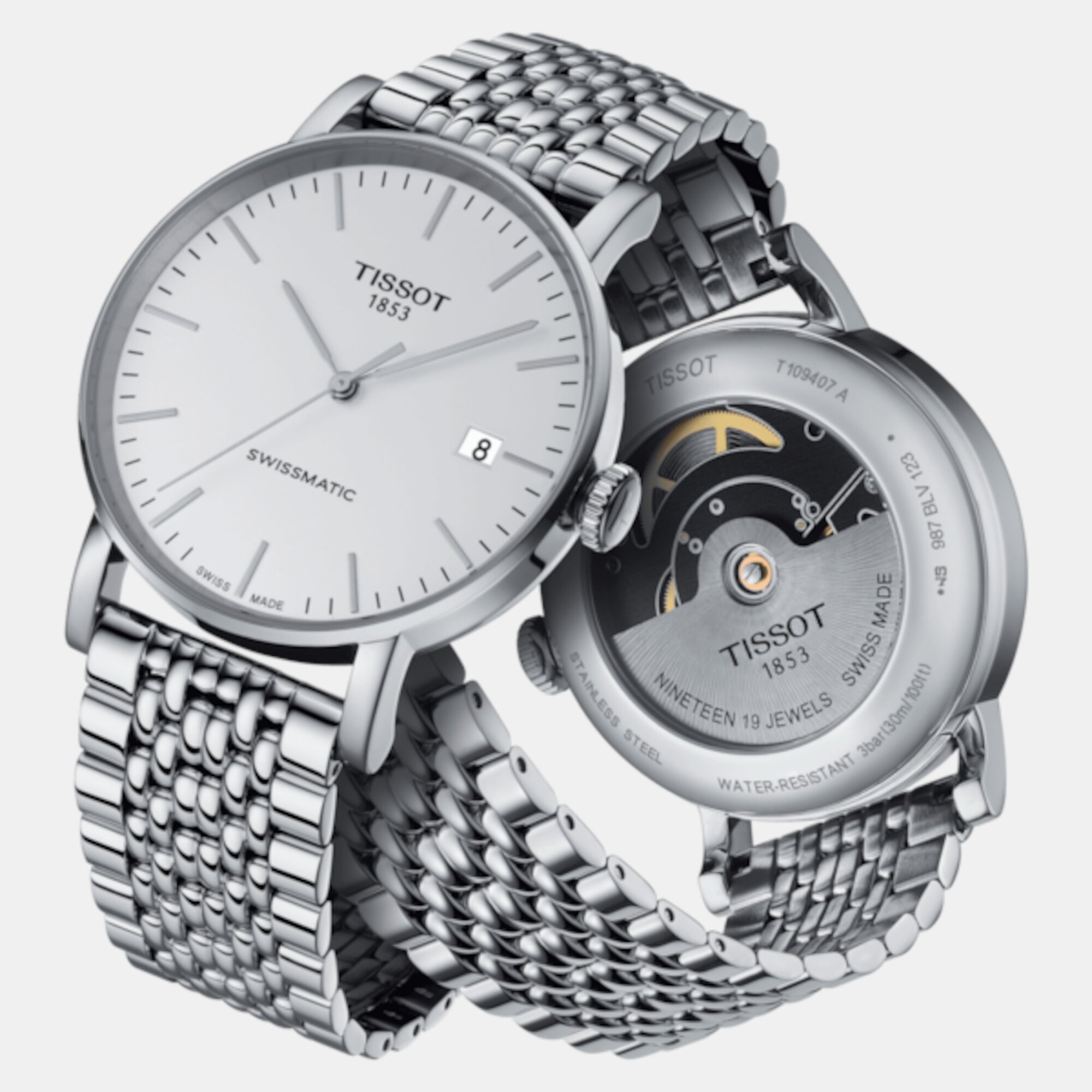 Tissot Unisex Round White watch