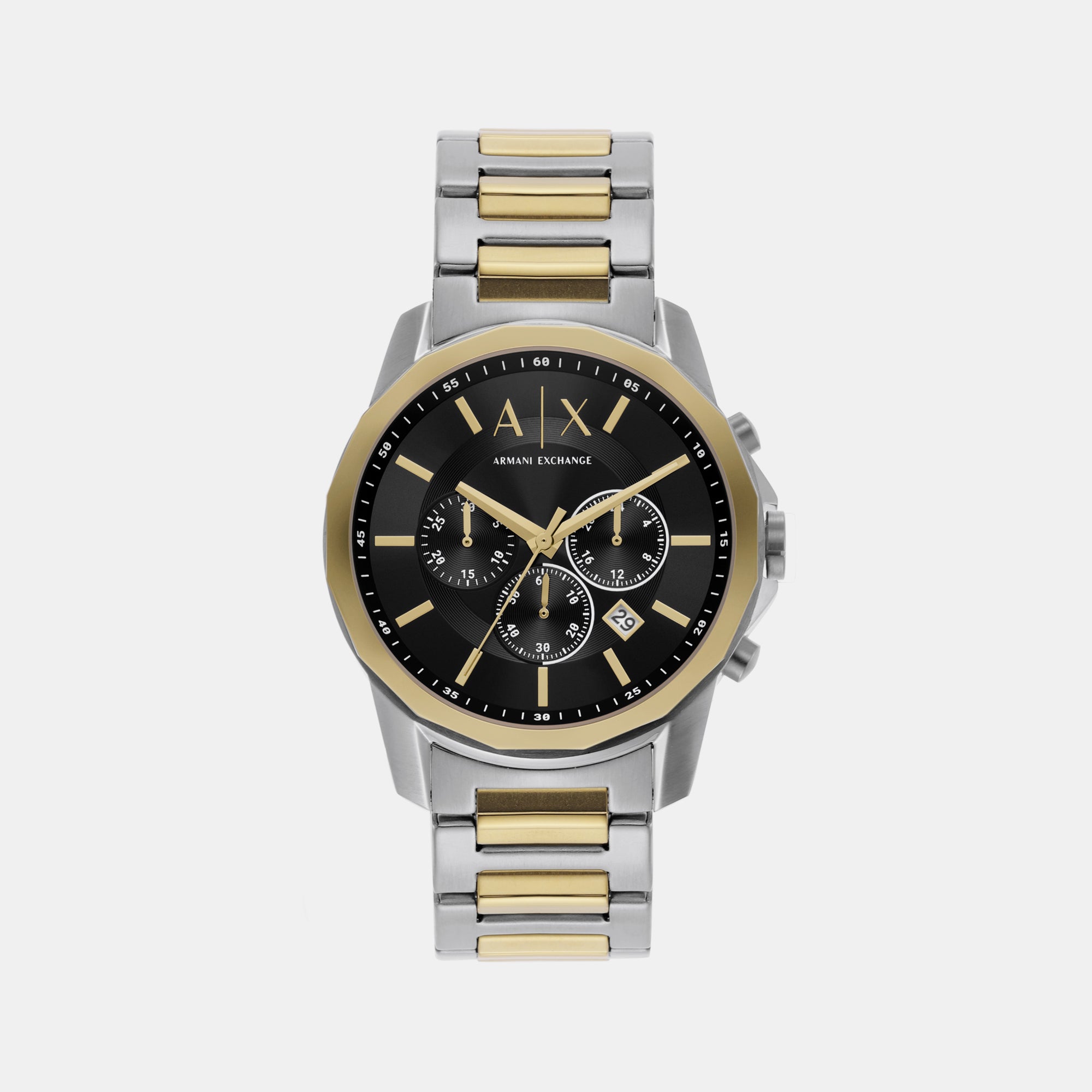 Amazon.com: A｜X ARMANI EXCHANGE Men's Multifunction Black Leather Watch &  Black Onyx Beaded Bracelet Gift Set (Model: AX7146SET) : Clothing, Shoes &  Jewelry