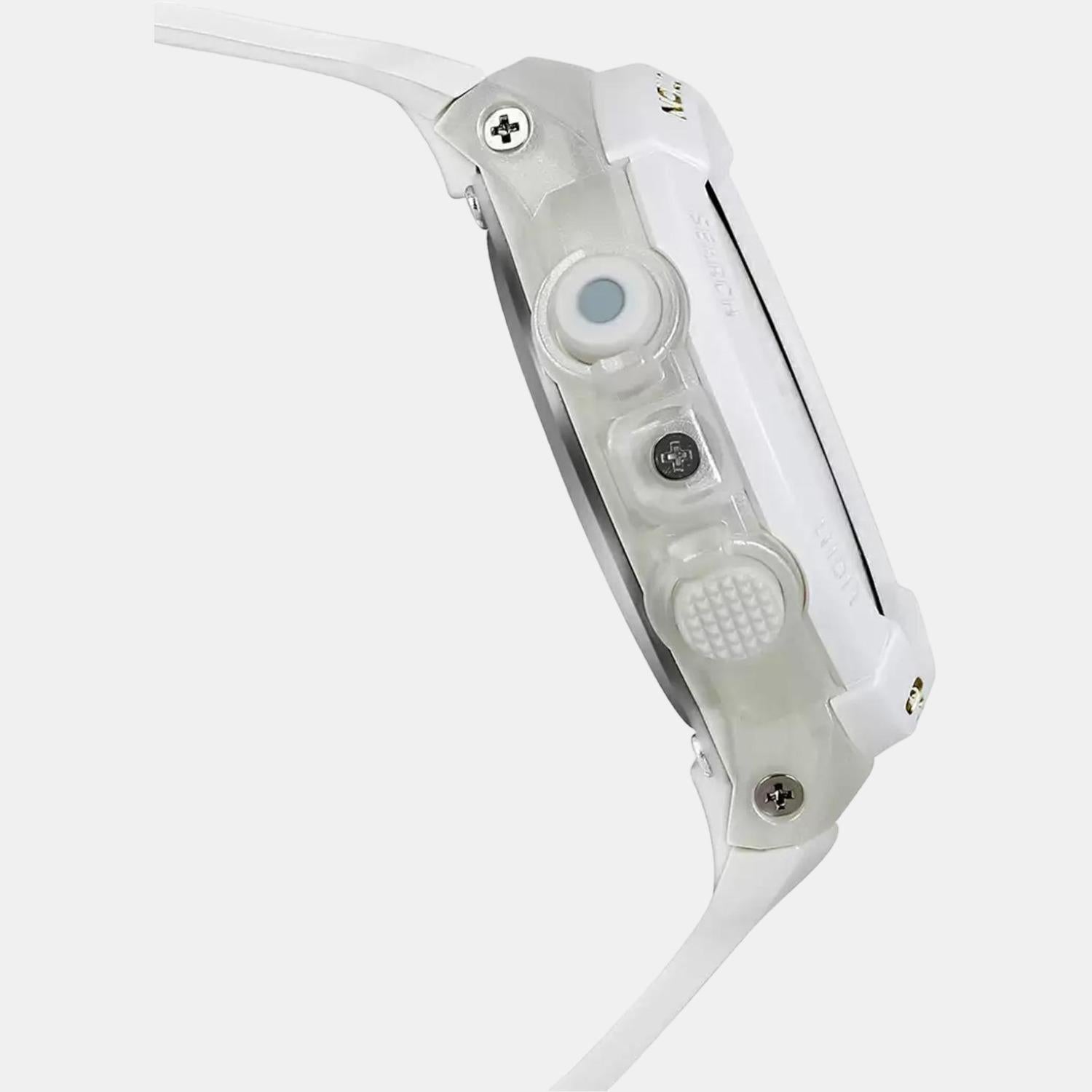 Casio Women Round White watch