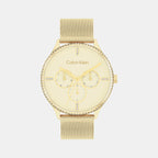 Calvin Klein Round Gold Multi-Function watch