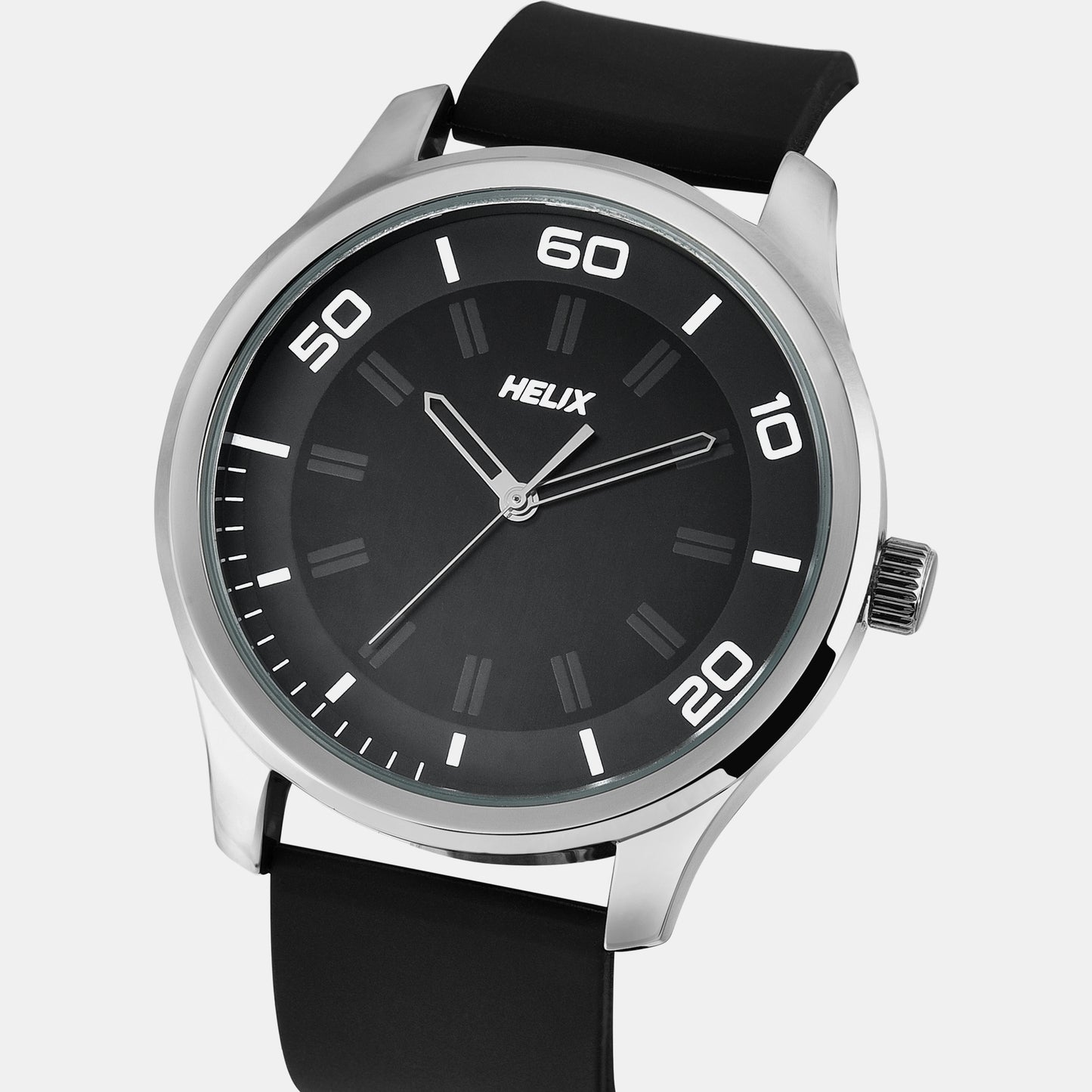 Men's Black Analog Stainless Steel Watch TW043HG21