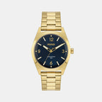 Boss Round Blue Analog watch