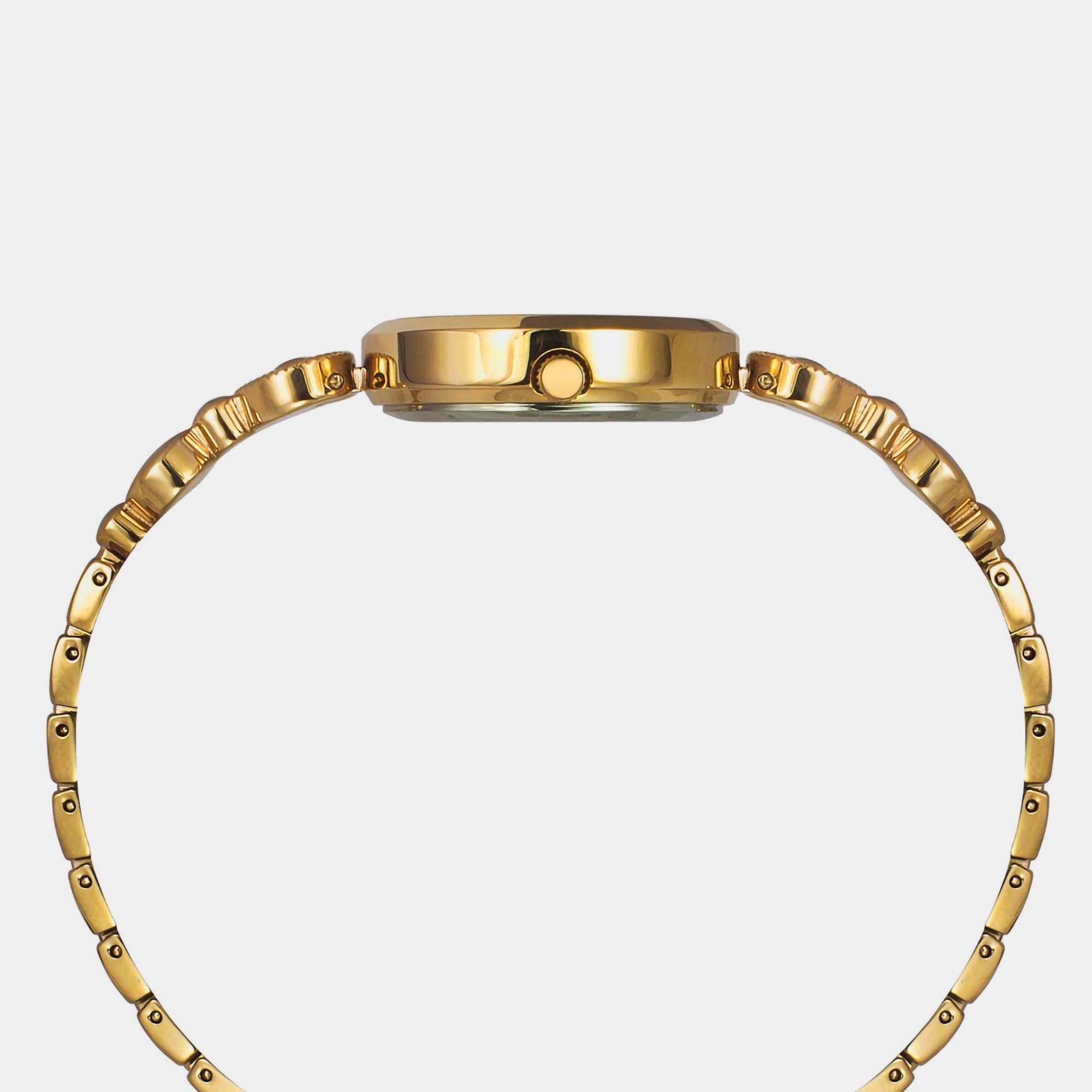 Timex Brass Mother Of Pearl watch