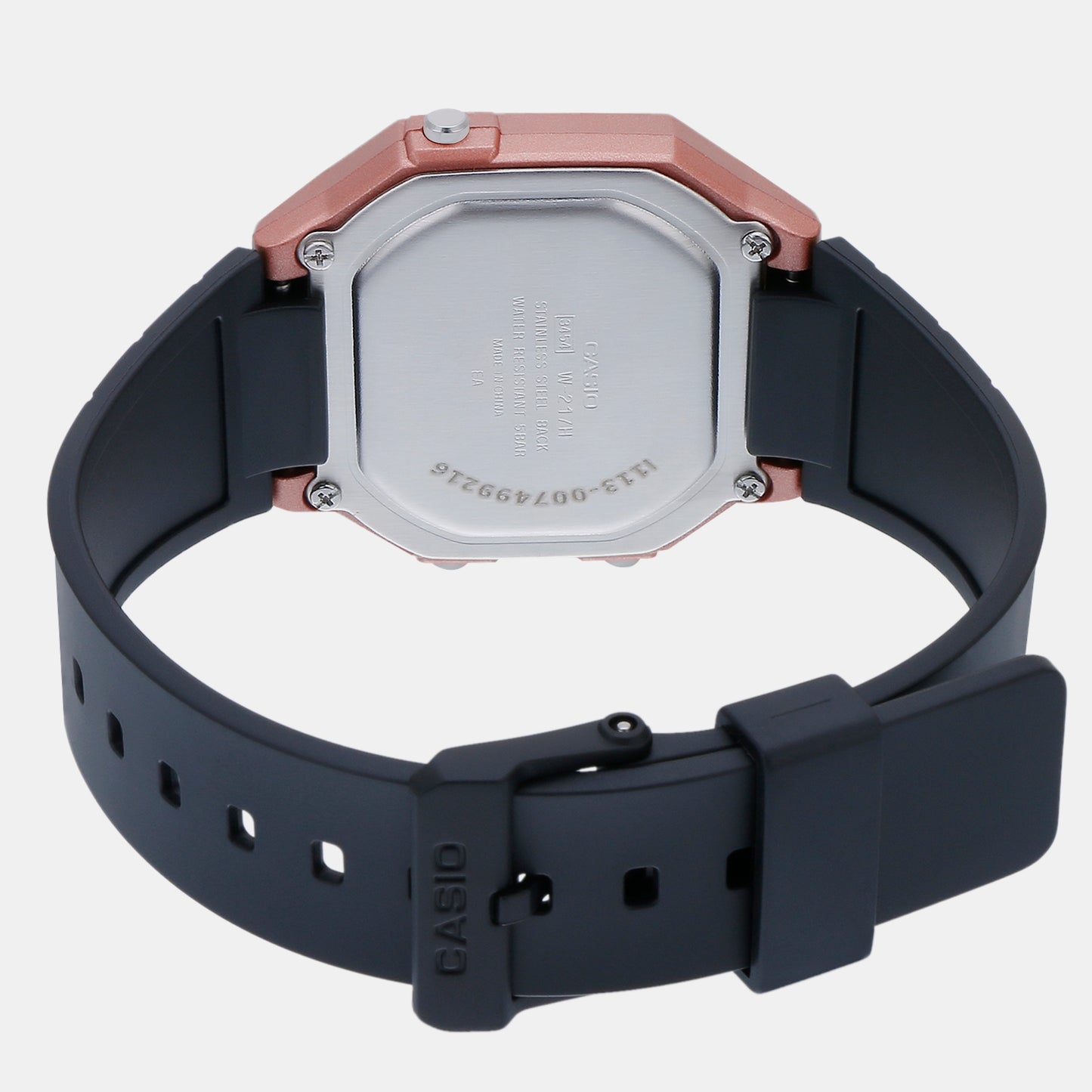 Youth Unisex Rose Gold Dial Digital Resin Watch I113 - W-217HM-5AVDF