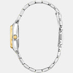 Corso Women Eco-Drive White Dial Analog Stainless Steel Watch EW2299-50A