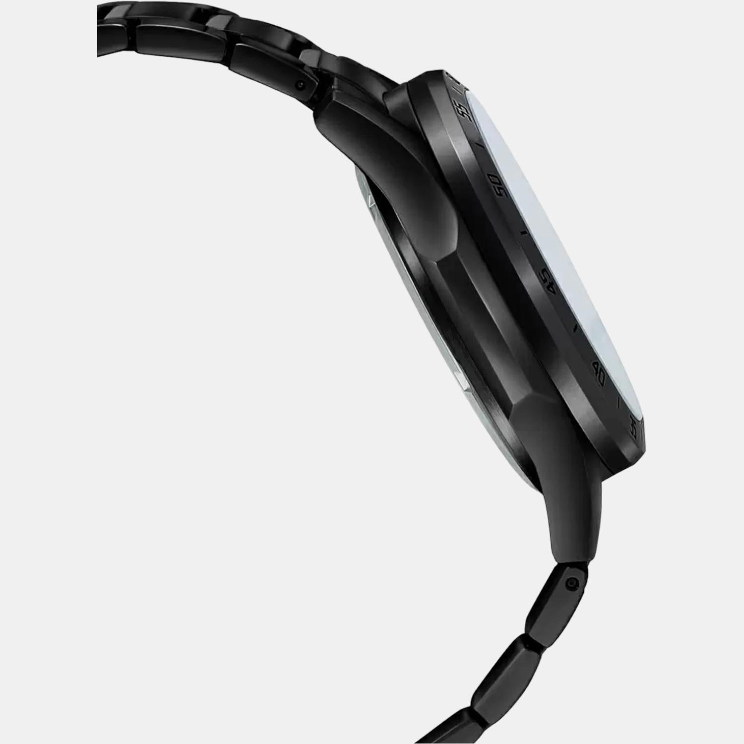 Casio Men Round Black watch