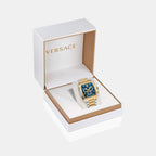 Versace Stainless Steel Tonneau watch