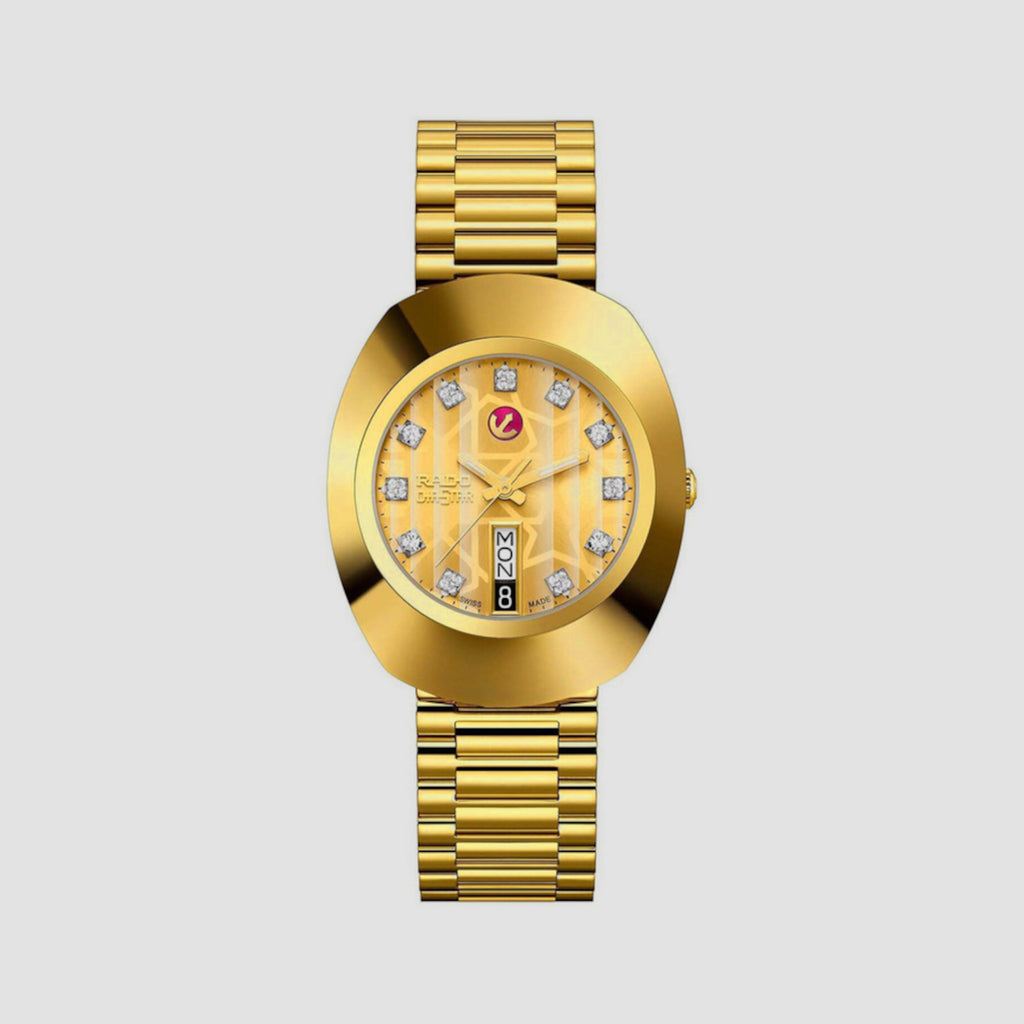 Rado Round Gold Analog watch