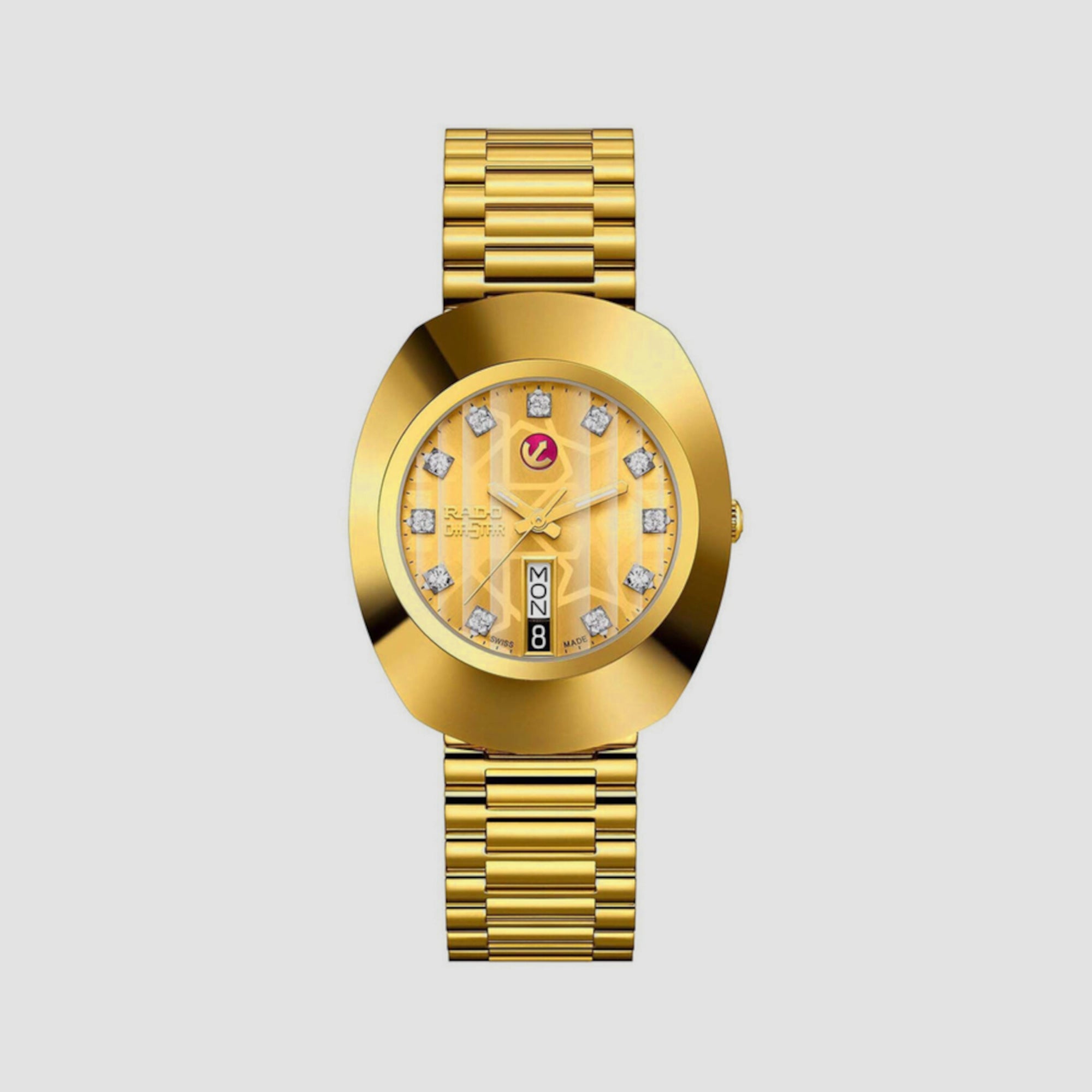 Rado Round Gold Analog watch