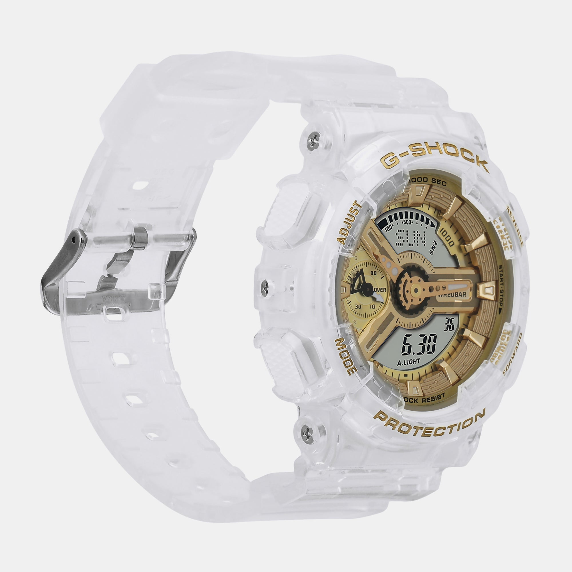 G shock white hot sale and gold price