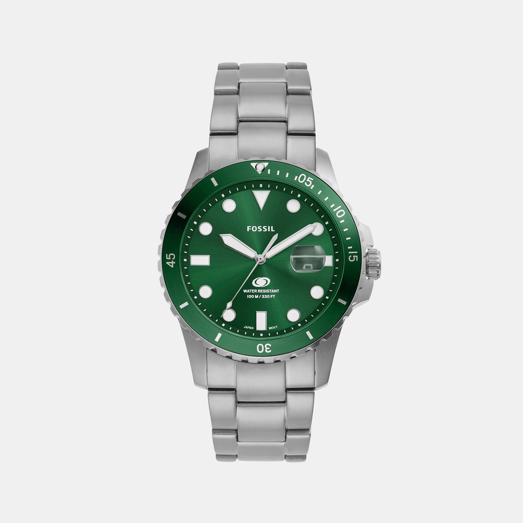 Fossil Round Green Analog watch