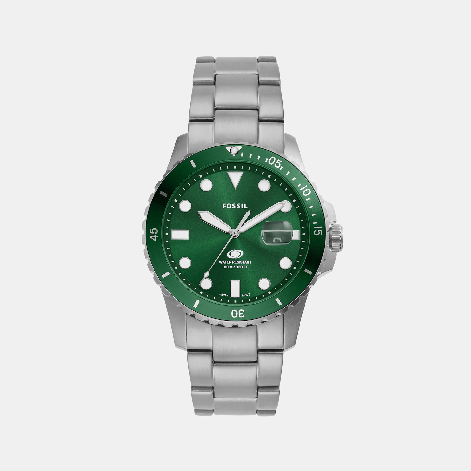 Fossil Round Green Analog watch