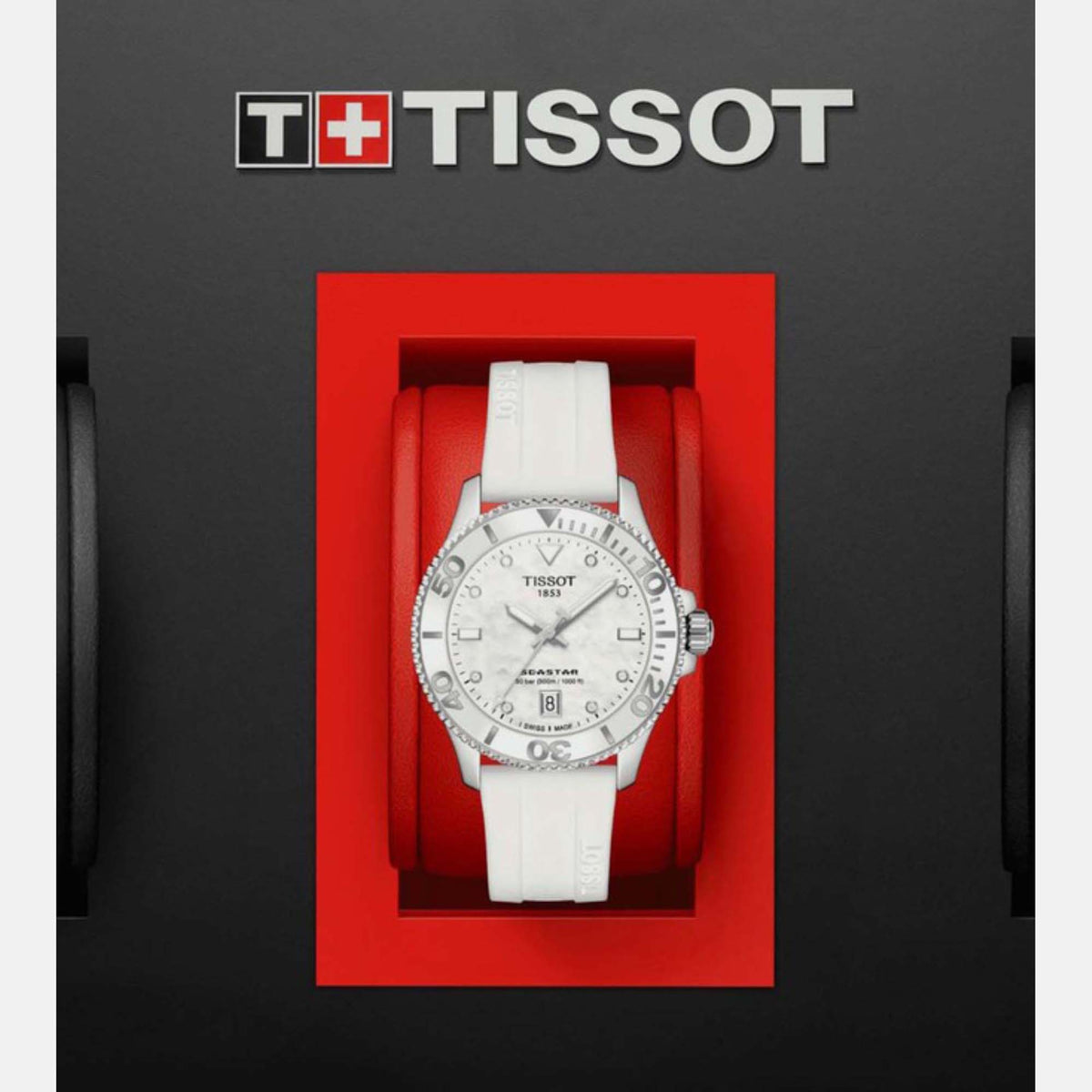 Tissot Silicone White watch