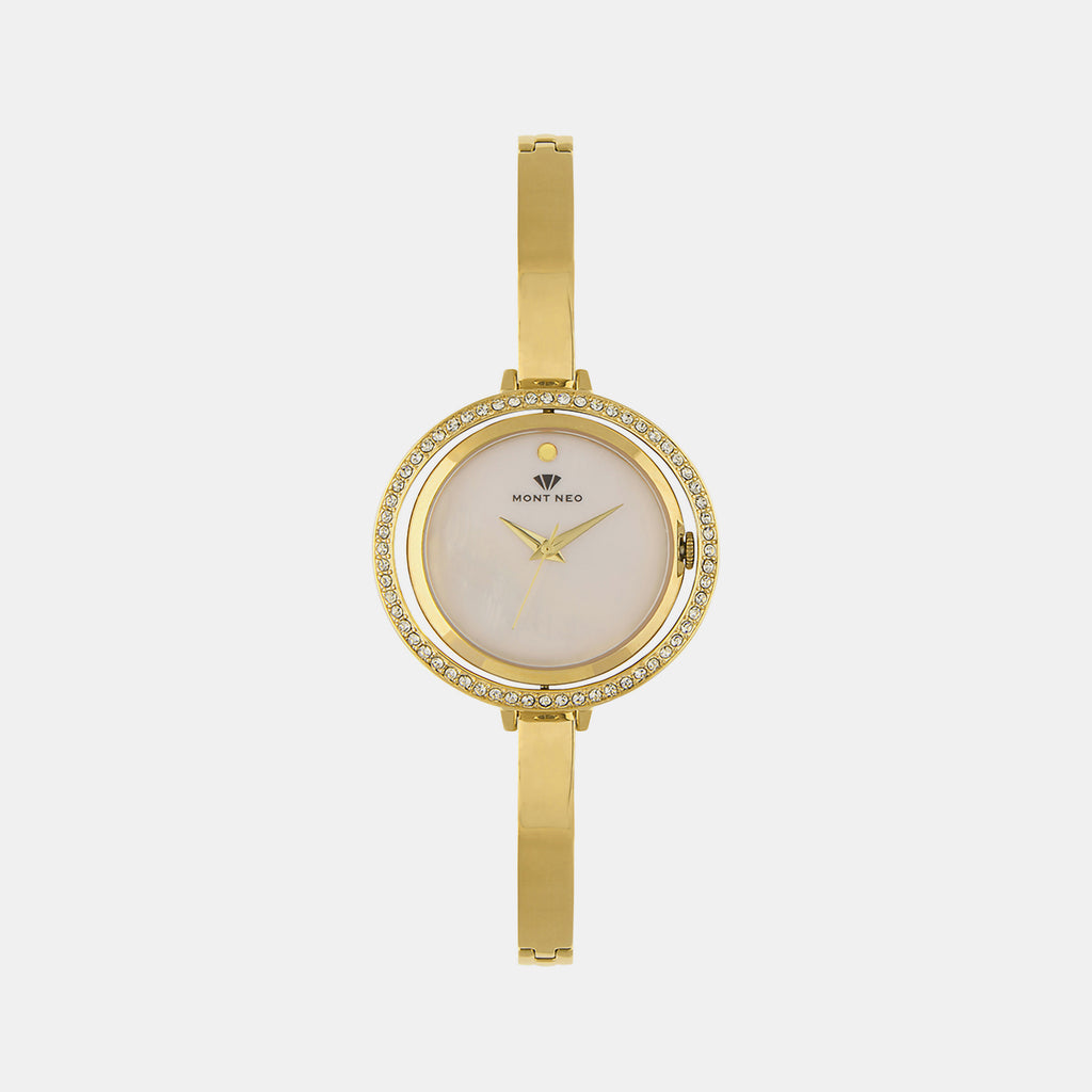 Mont Neo Round Grey Analog watch