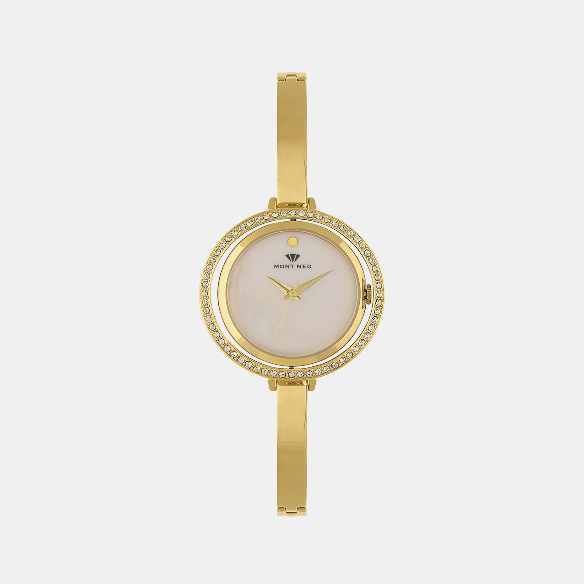 Mont Neo Round Grey Analog watch