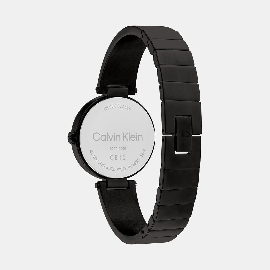 Calvin Klein Women Round Black watch