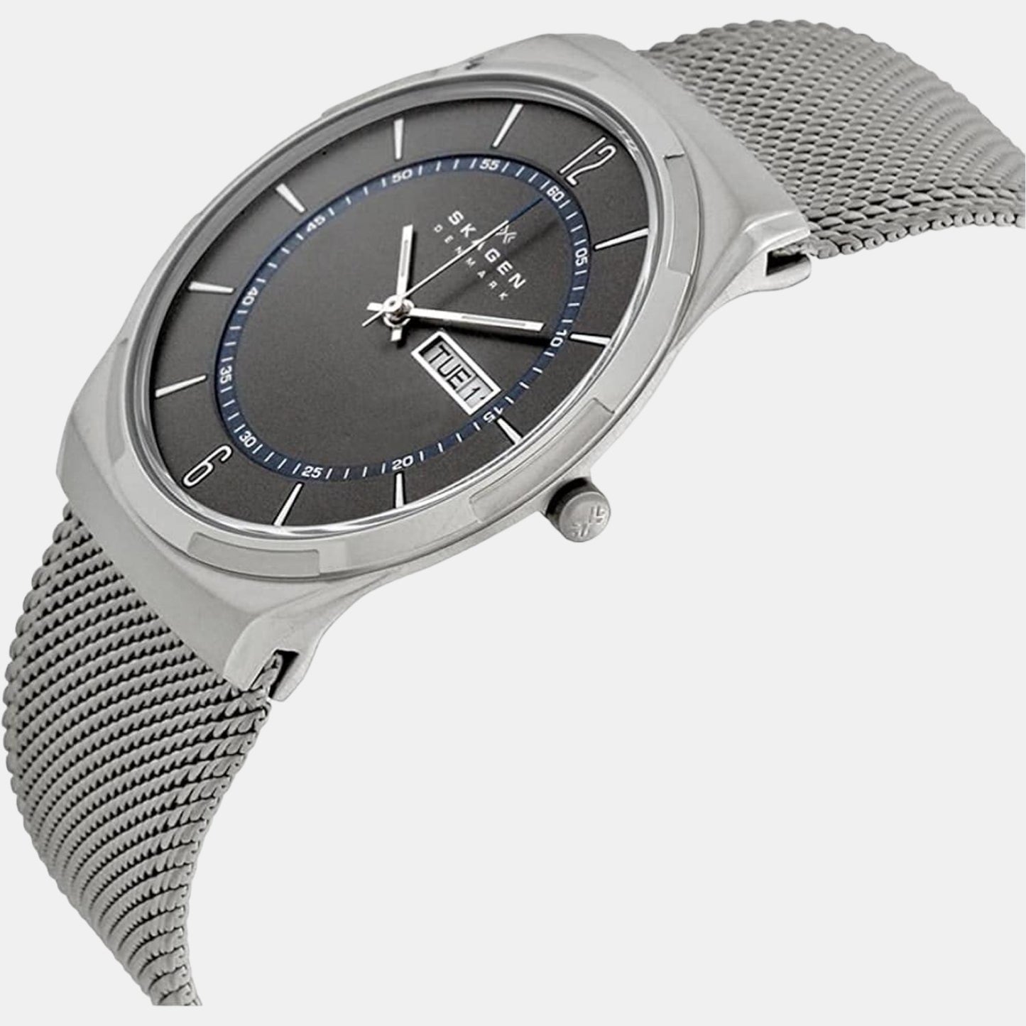 Male Grey Analog Stainless Steel Watch SKW6078