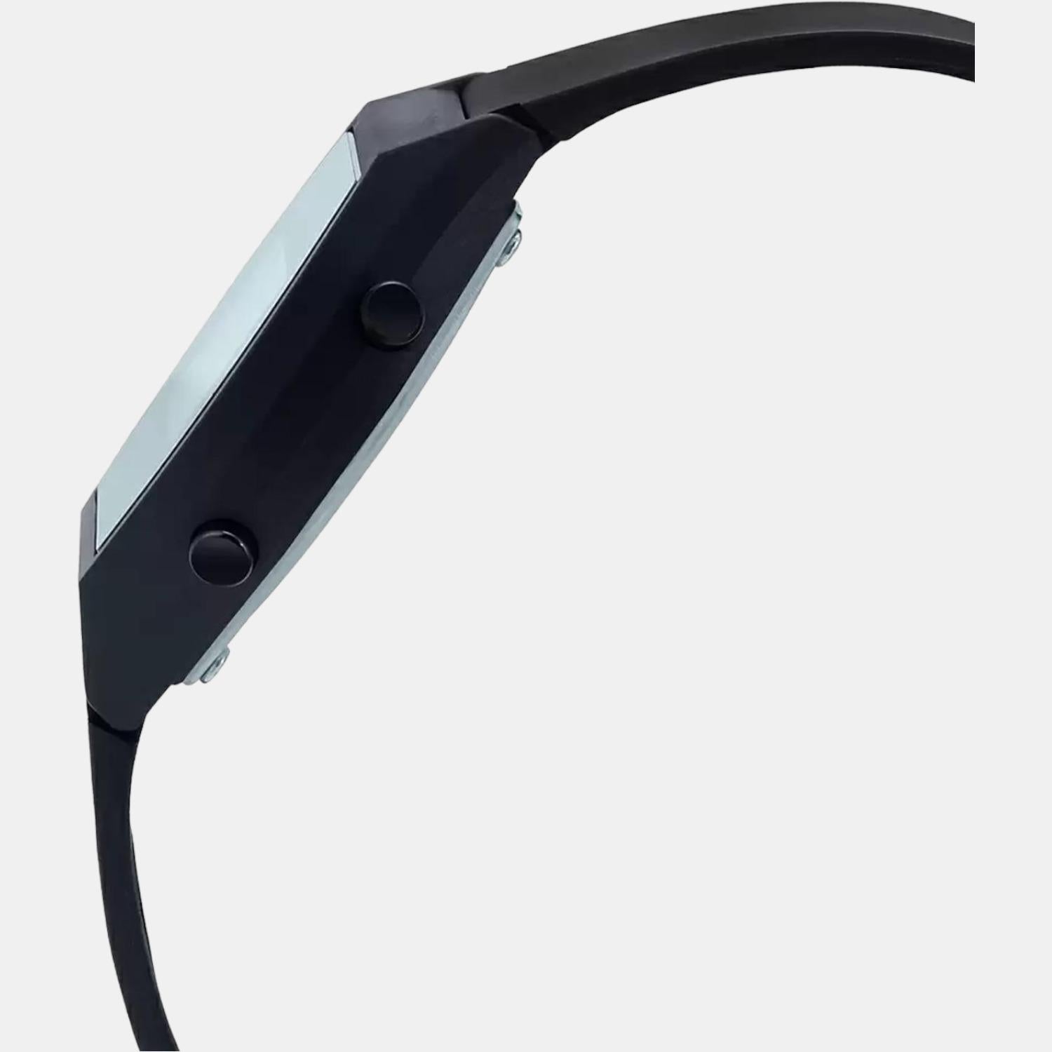 Vintage Women Quartz Black Dial Digital Resin Watch D215