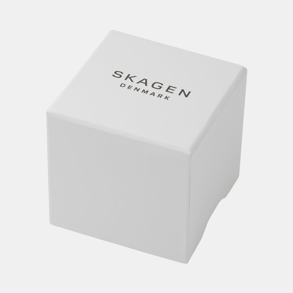Skagen Leather White watch