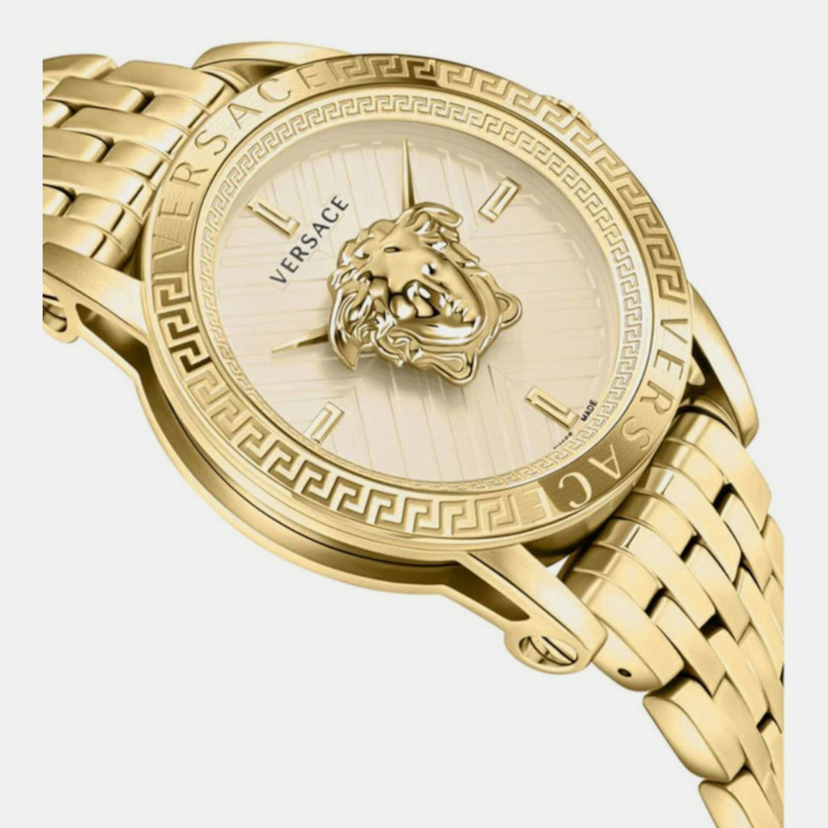 Versace Stainless Steel Round watch