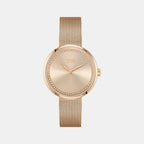 Boss Round Rose Gold Analog watch