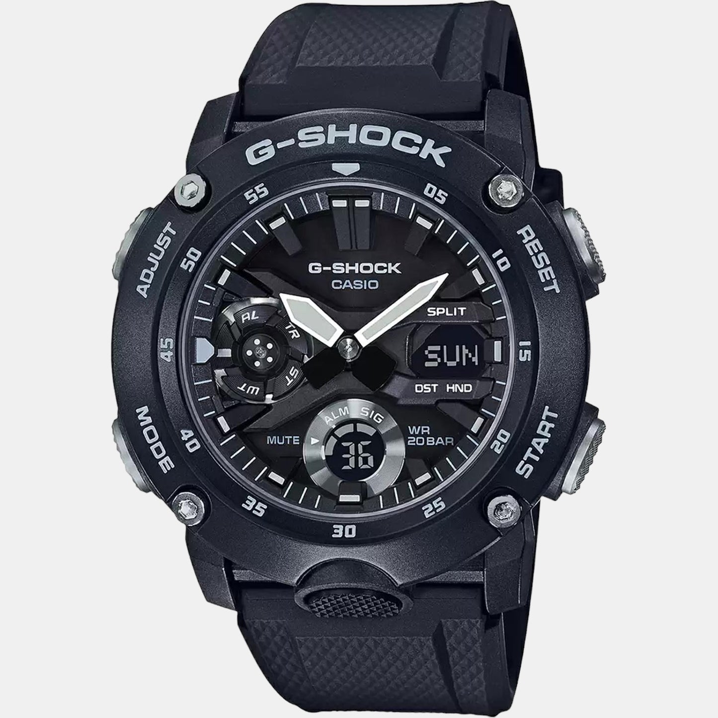 G-Shock Men's Analog-Digital Resin Watch G970 - GA-2000S-1ADR