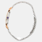 Women Quartz Blue Dial Analog Stainless Steel Watch VERE02020