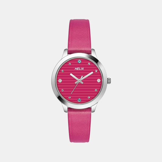 Female Analog Leather Watch TW022HL20