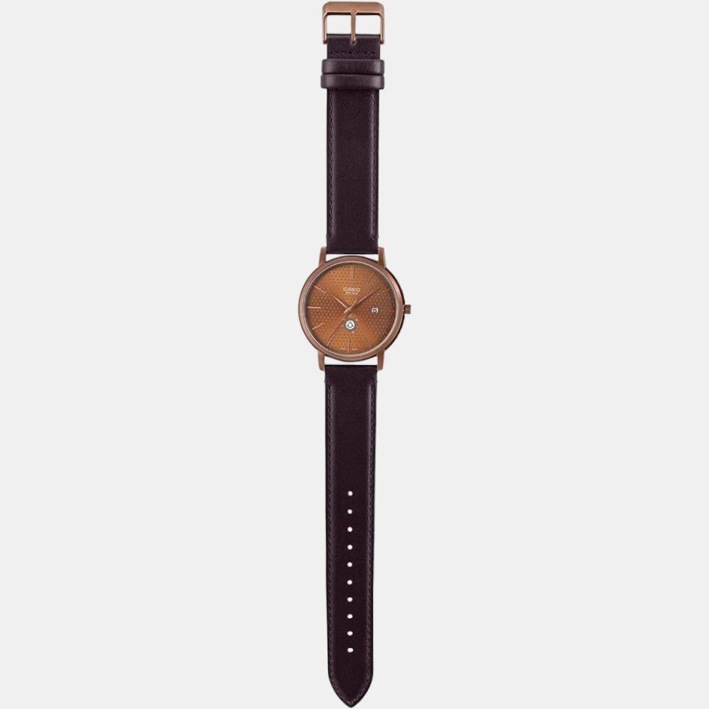 Casio Leather Brown watch