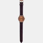 Casio Leather Brown watch