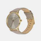 Armani Exchange Women Round Grey watch