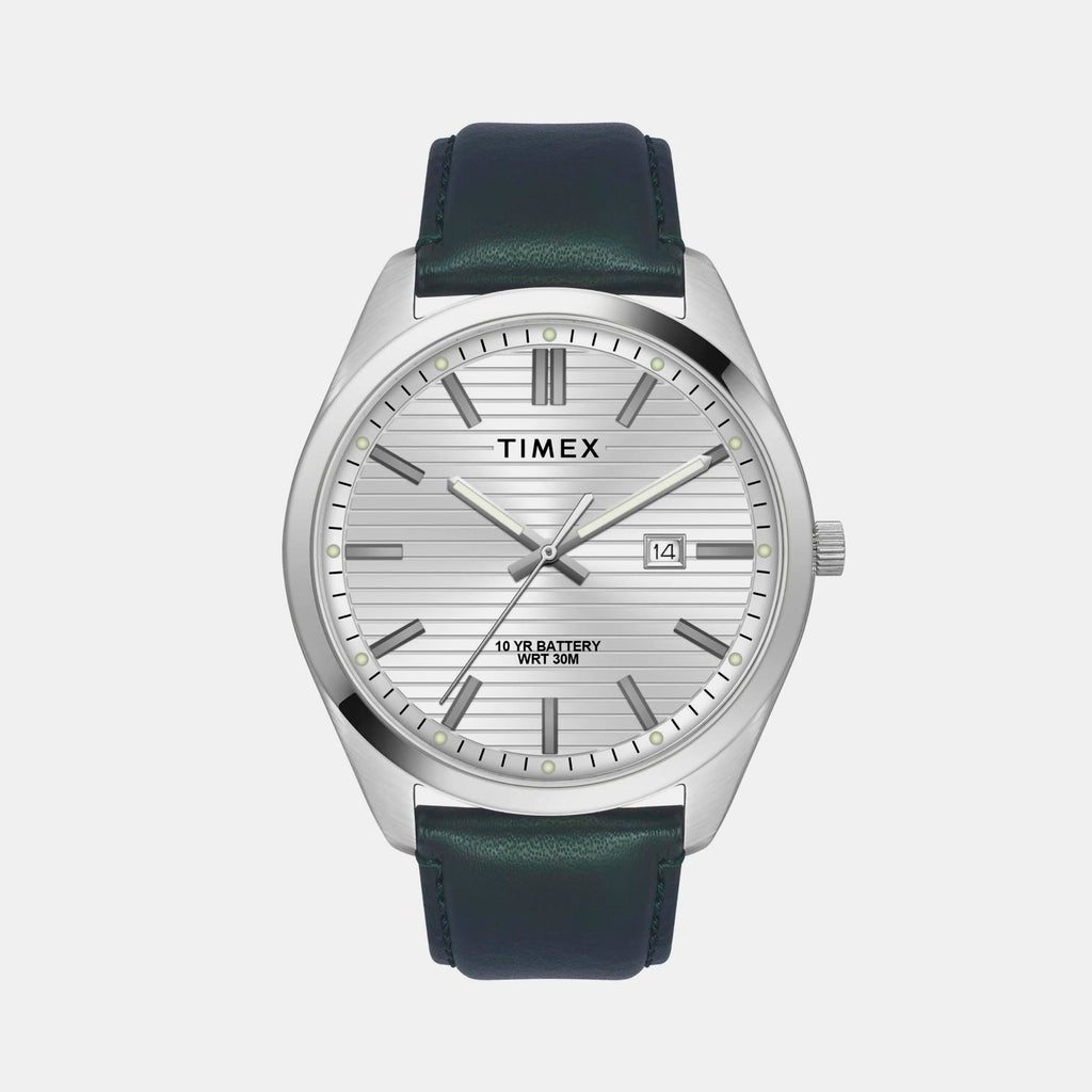 Timex Round Silver Analog watch