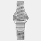 Helix Stainless Steel Round watch