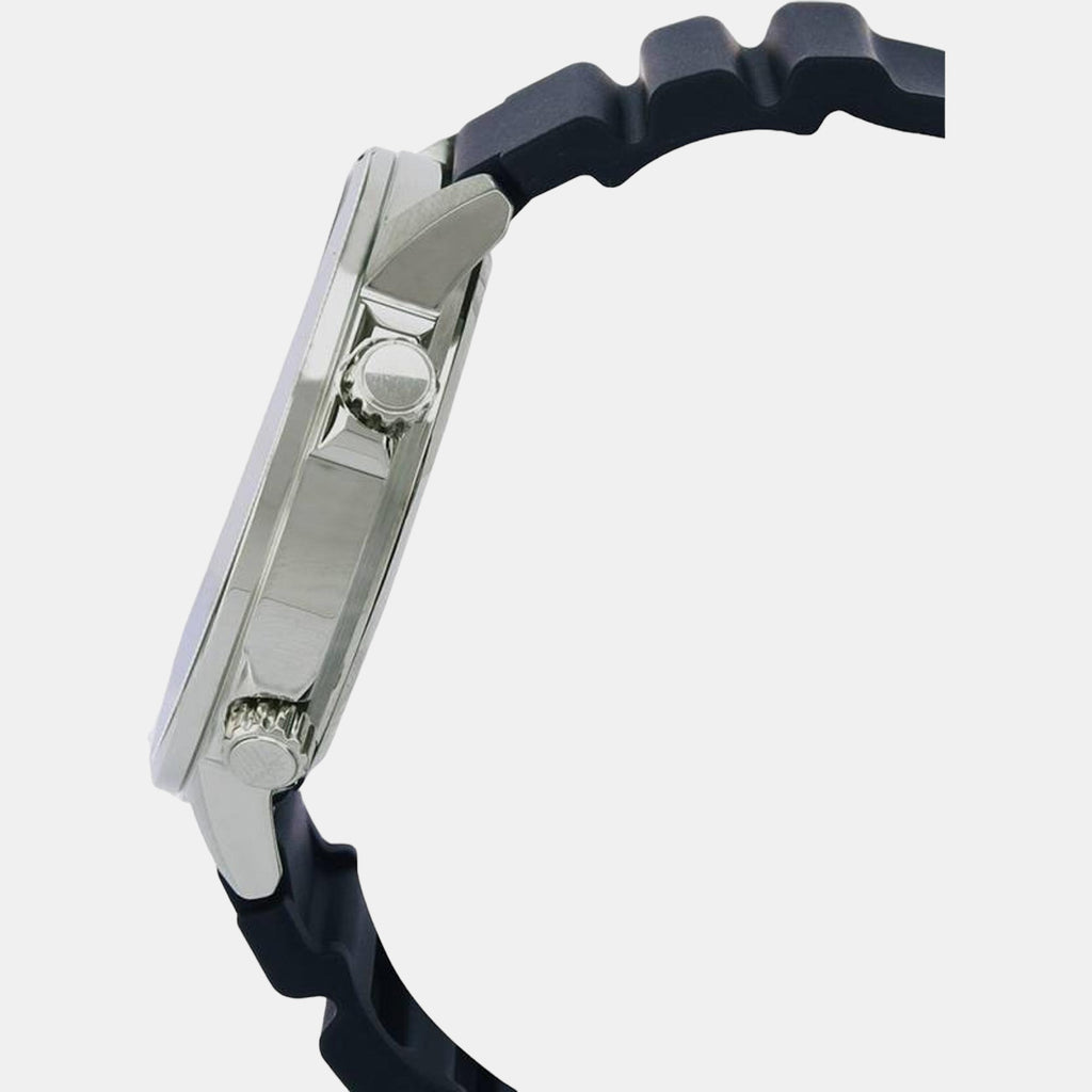 Enticer Men Quartz Black Dial Analog Resin Watch A2115