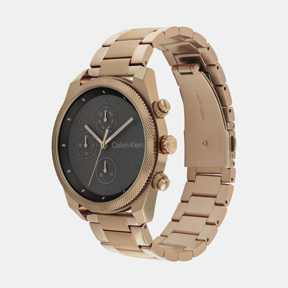Calvin Klein Men Round Grey watch