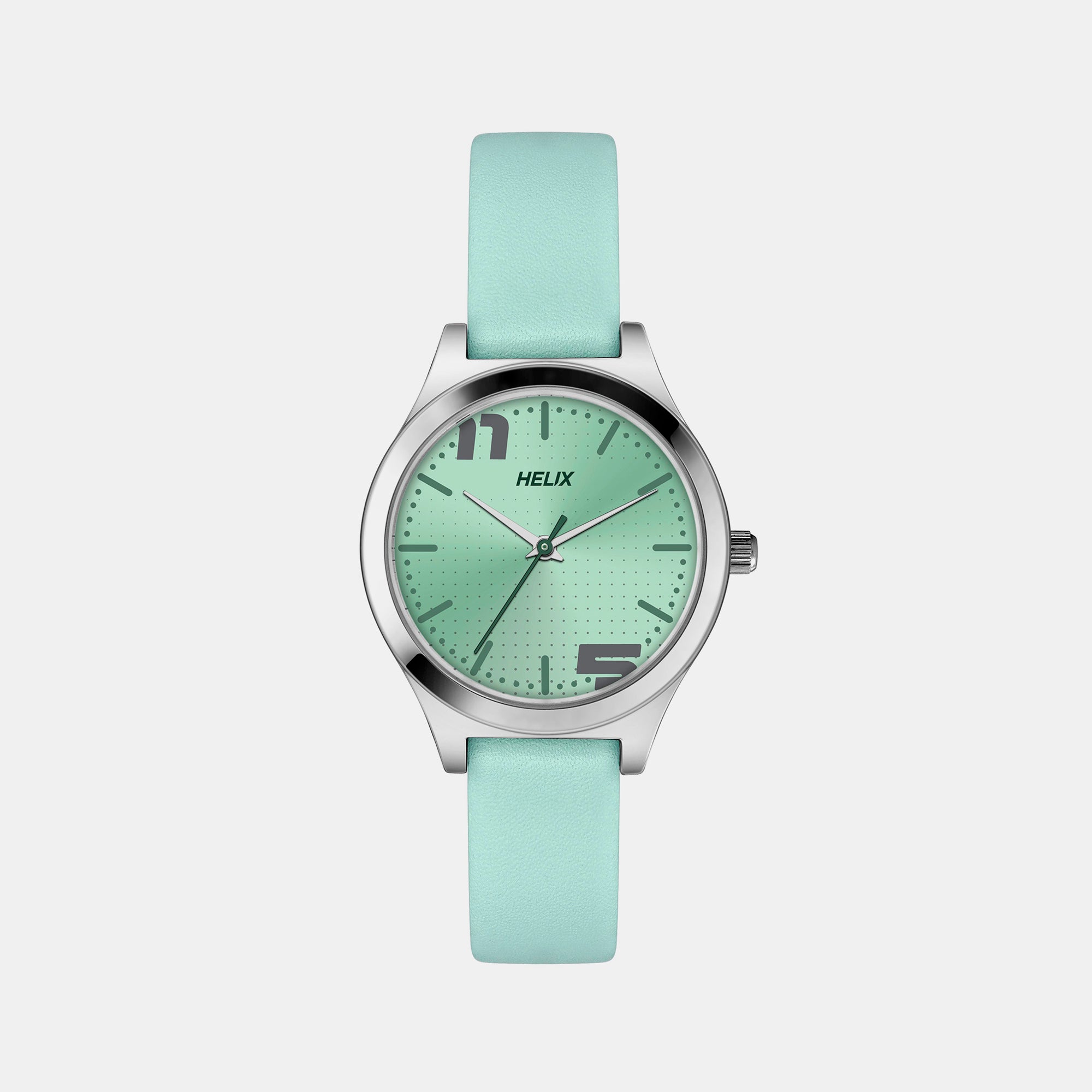 Helix Round Mint Analog watch