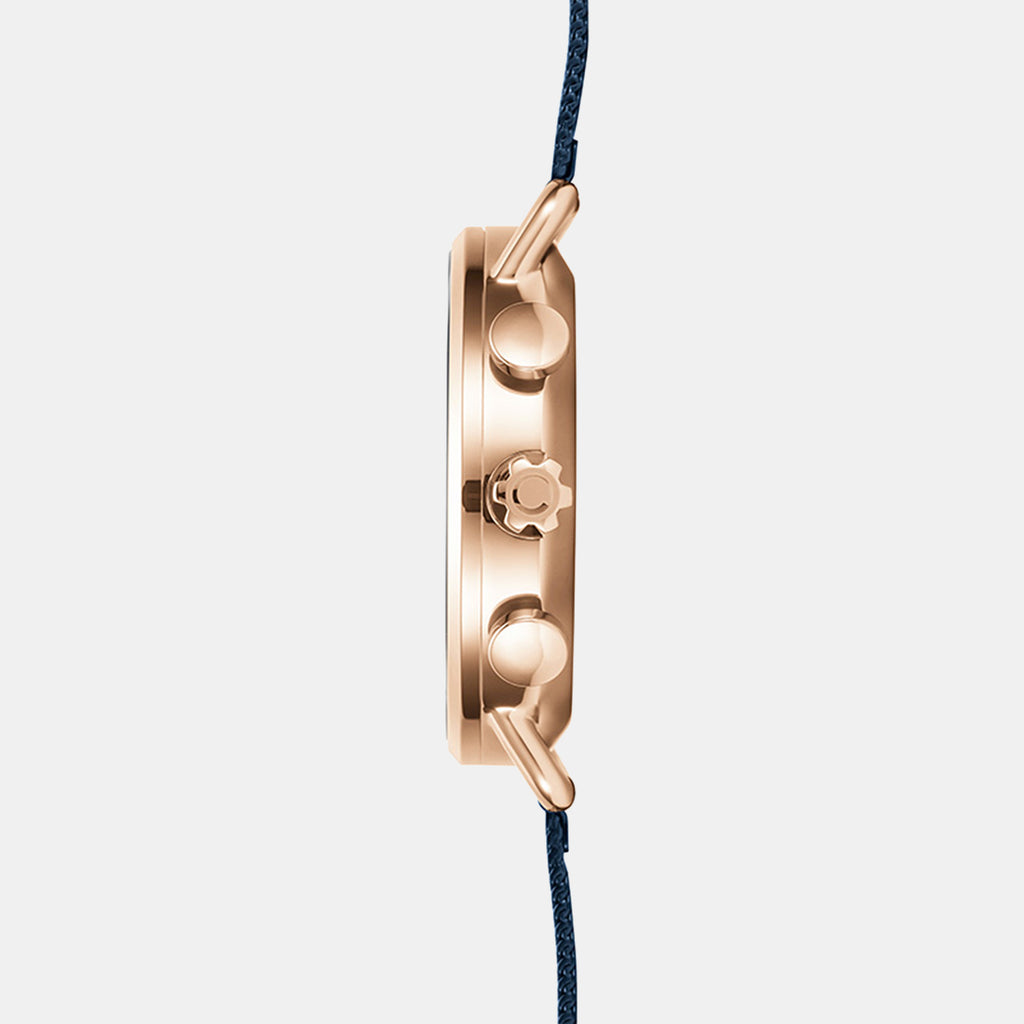 Obaku Men Round Blue watch