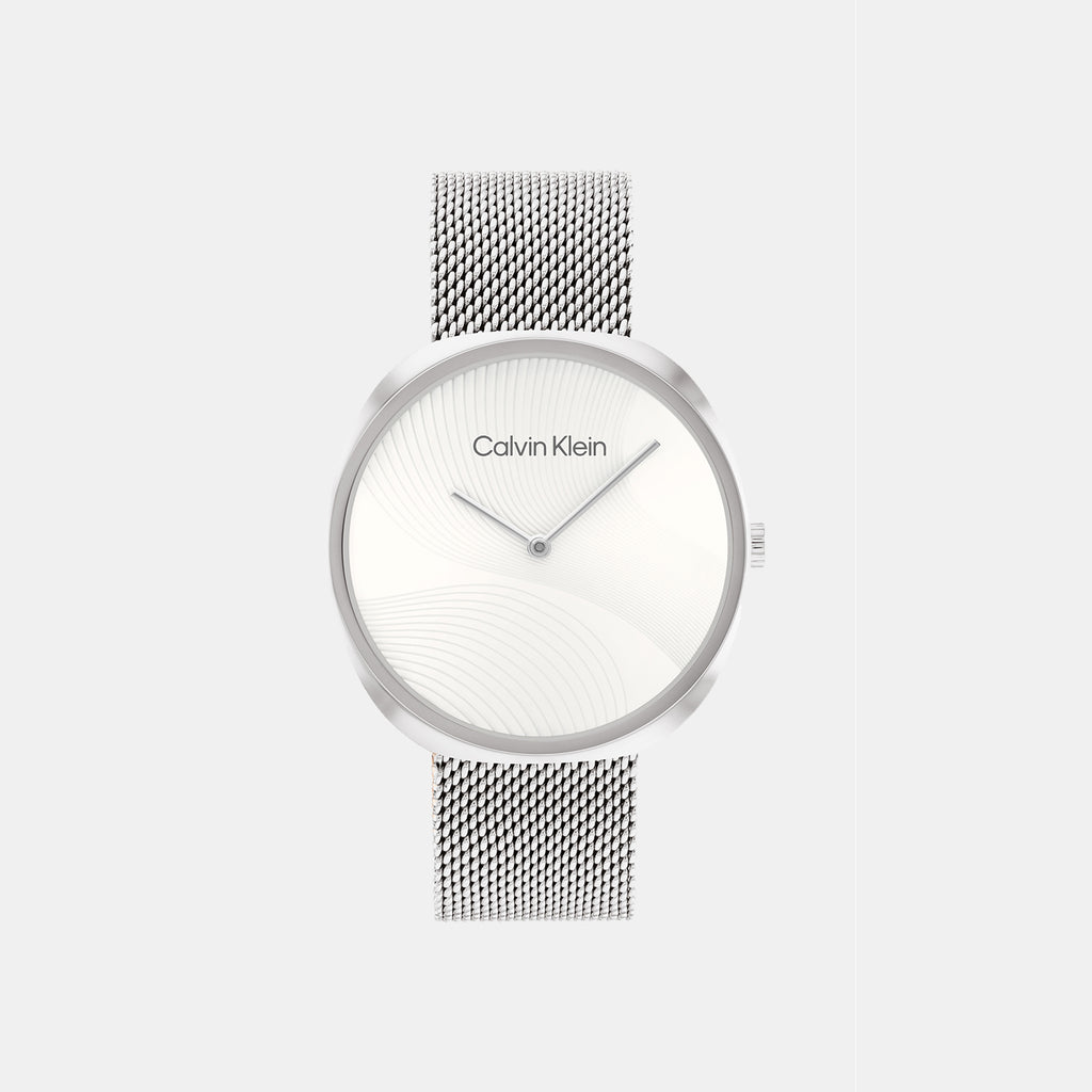 Calvin Klein Round White Analog watch