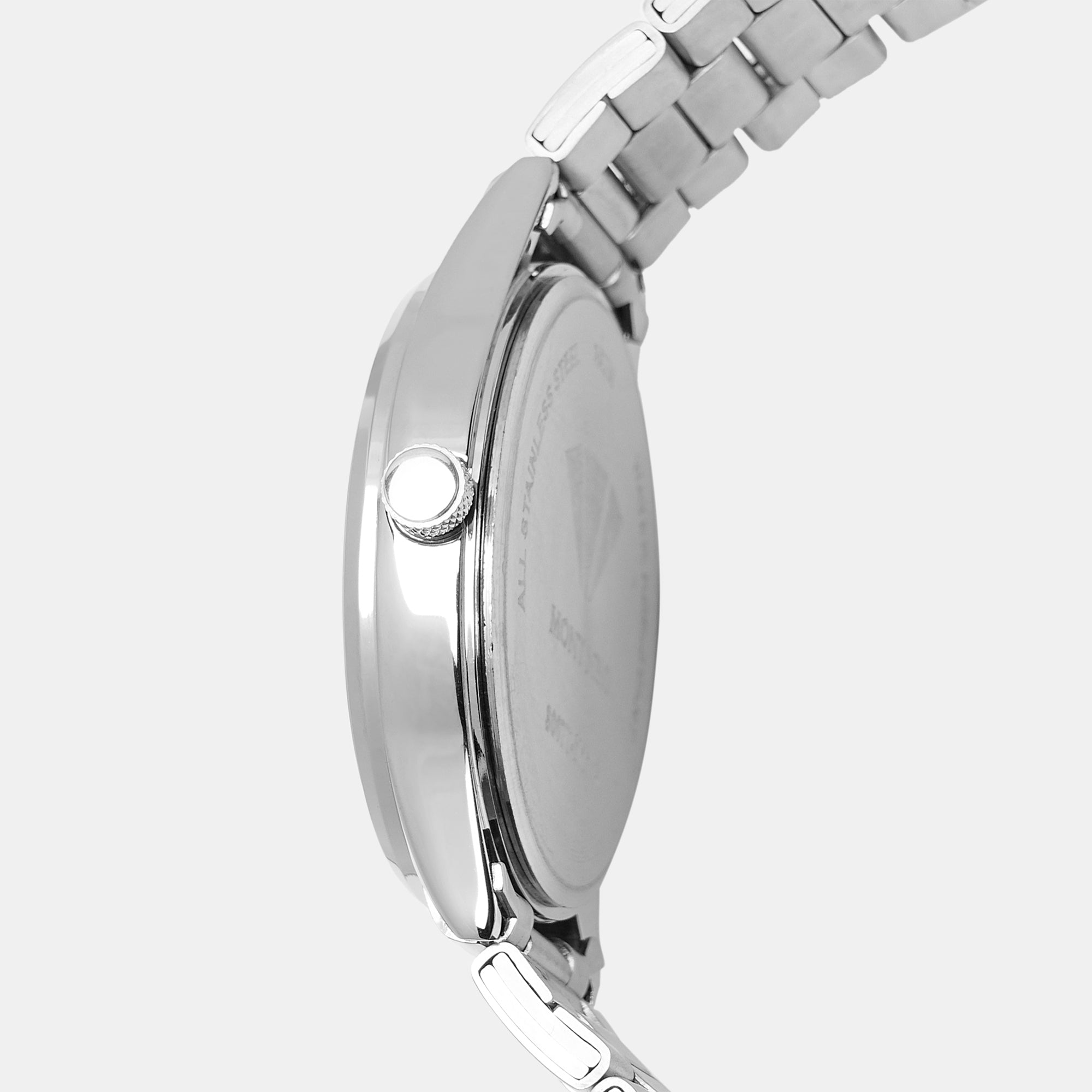 Mont Neo Men Round Silver watch