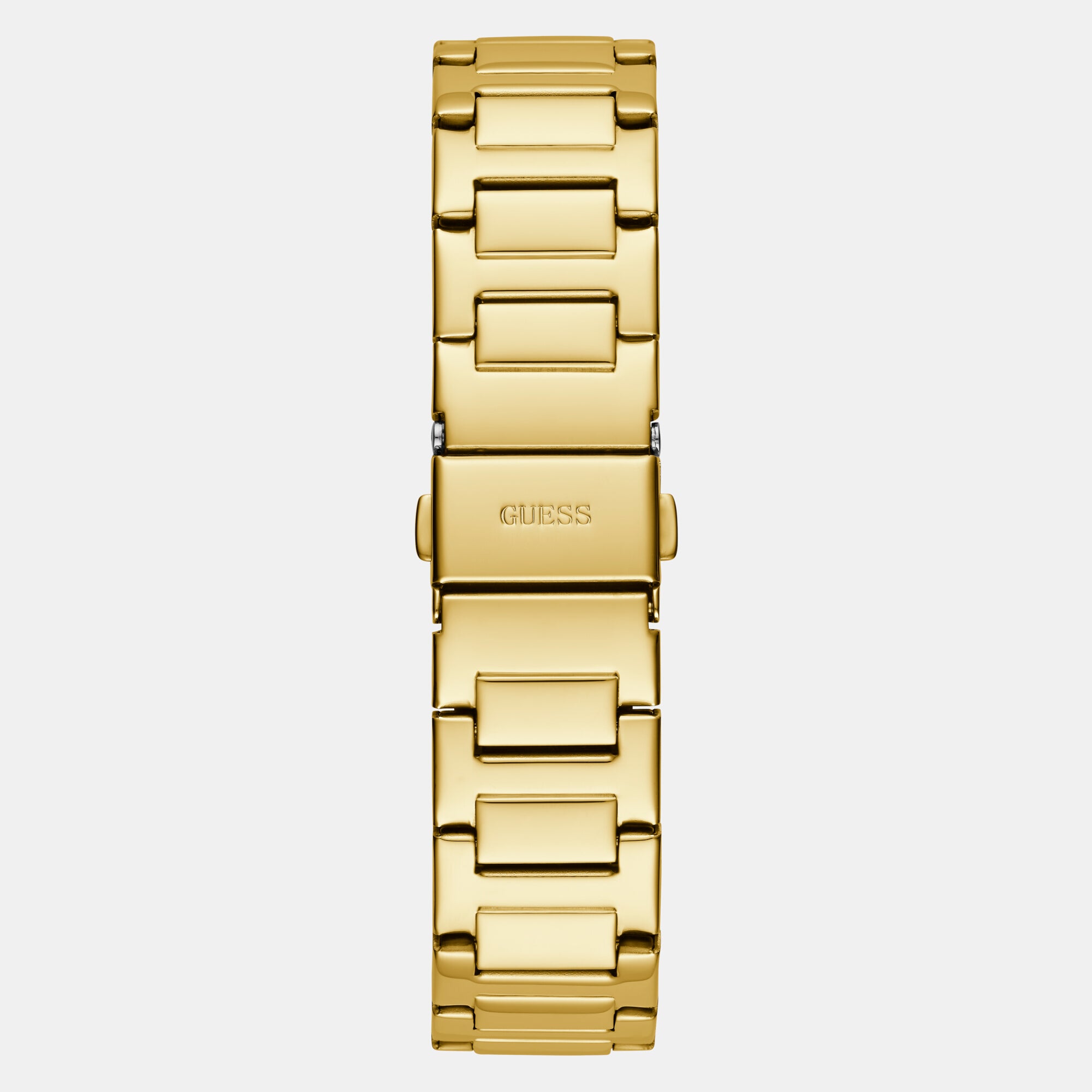 Guess Women Square Champagne watch
