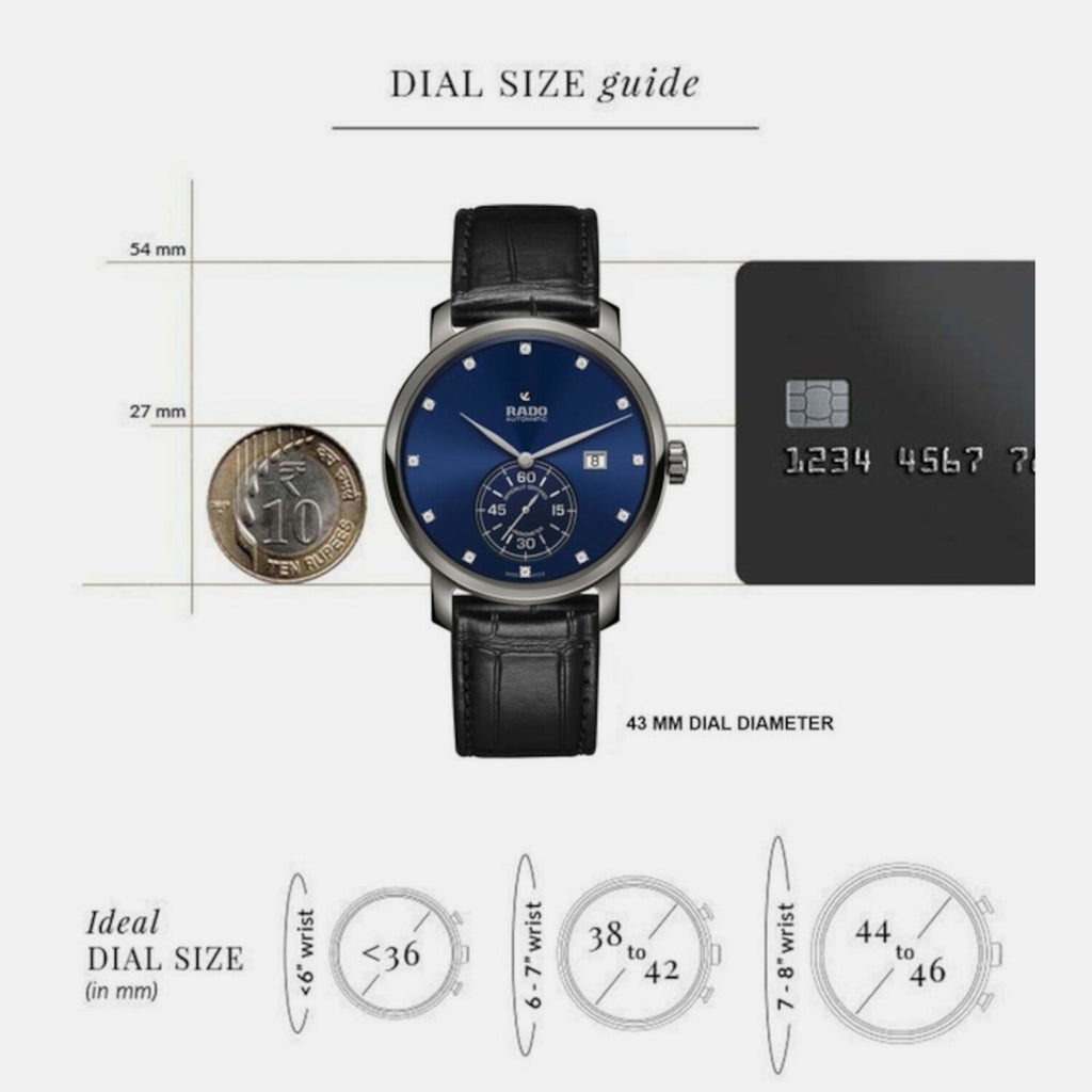 Rado 43 mm Round Automatic watch
