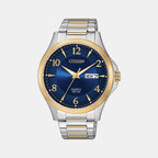Citizen Round Blue Analog watch