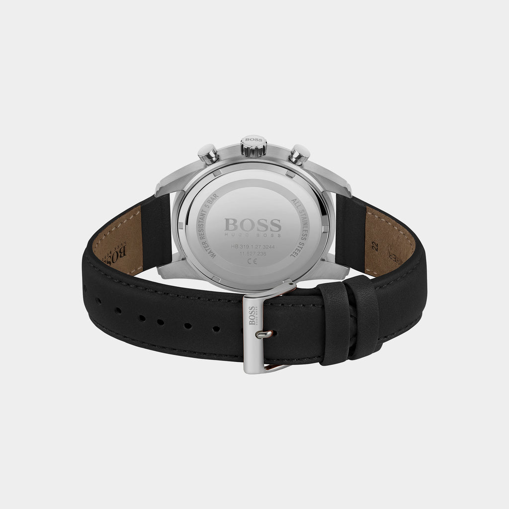 Boss Men Round Black watch