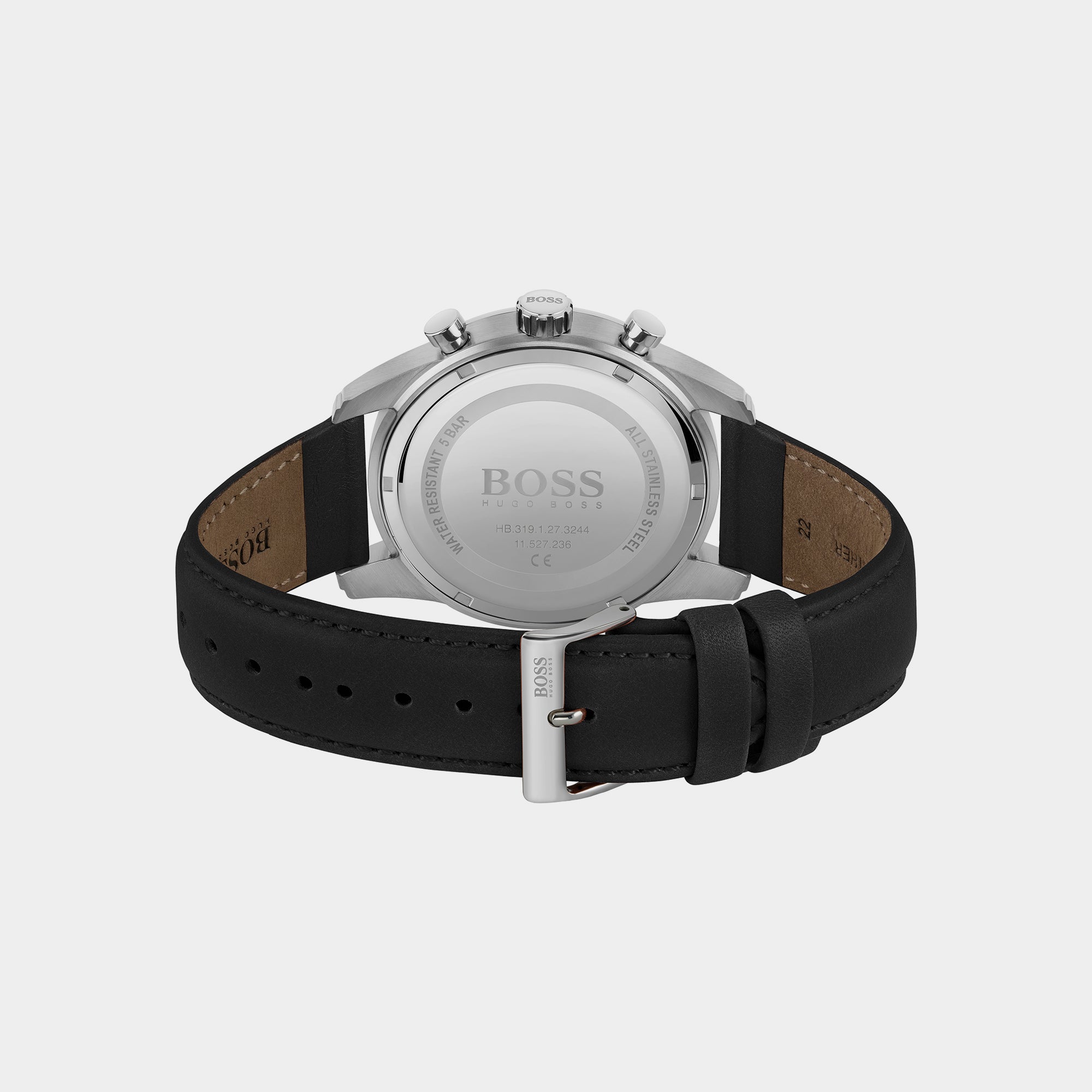 Boss Men Round Black watch