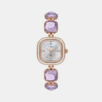 Timex Square Mother Of Pearl Analog watch