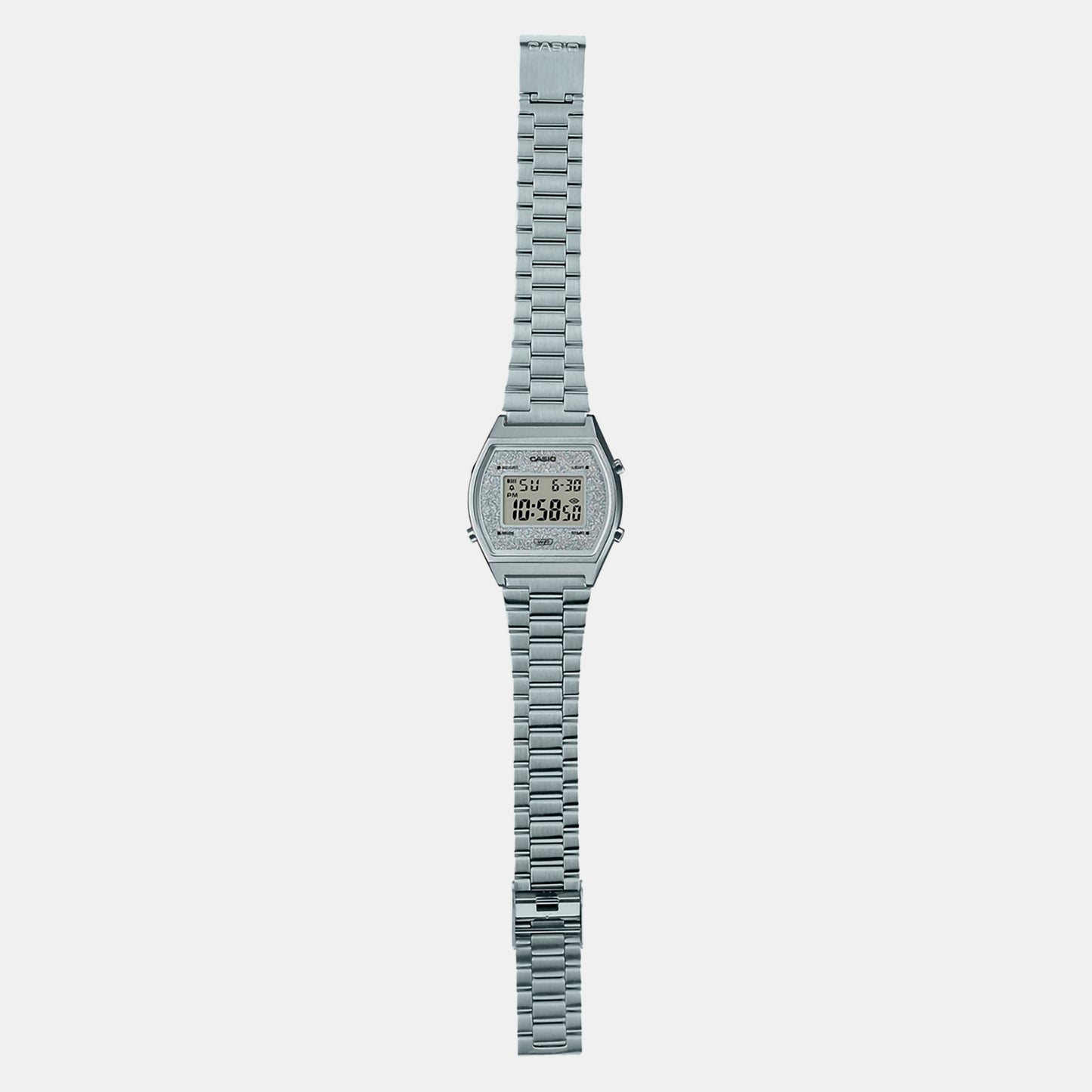 Vintage Silver Unisex Digital Stainless Steel Watch D186
