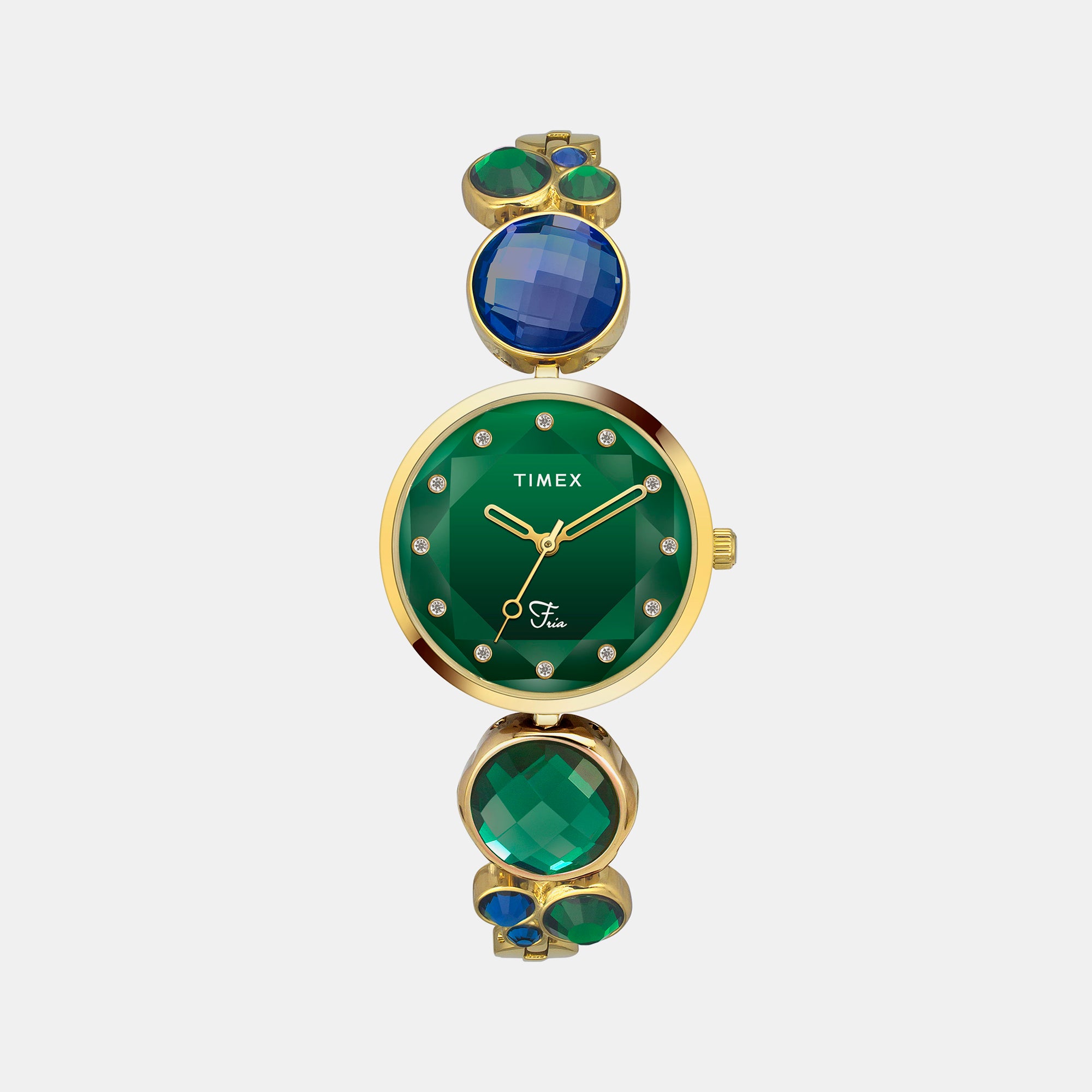 Timex Round Green Analog watch