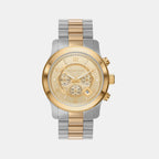 Michael Kors Round Gold Chronograph watch
